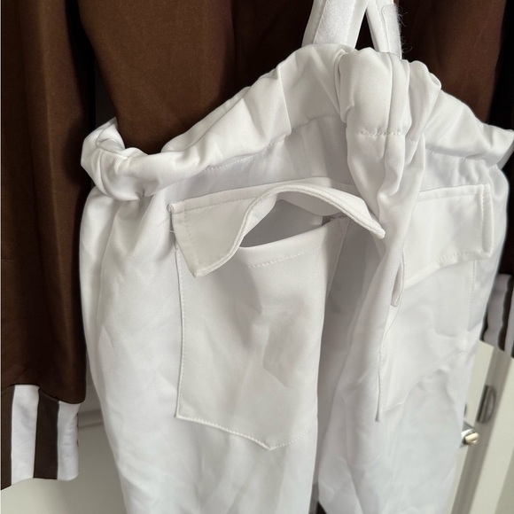 Tipsy Elves Chocolate Factory Worker 3pc Costume - Size M - Brown/Green - NWT - Picture 7 of 7